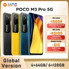 Глобальная версия POCO M3 Pro 5G 4 Гб 64 Гб6 ГБ 128 ГБ NFC Dimensity 700 90 Гц 6,5 