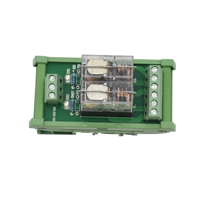 Крепление на Din-рейку Ac/Dc 12/24 В 2 Spdt 16 А модуль реле мощности Omron G2R-1-E.X1 | Электроника