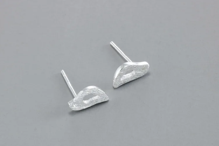 

100% Pure 925 Sterling Silver Animals Bird Stud Earrings For Women Girl Gift Pendientes Mujer Engagement Jewelry Brincos eh179