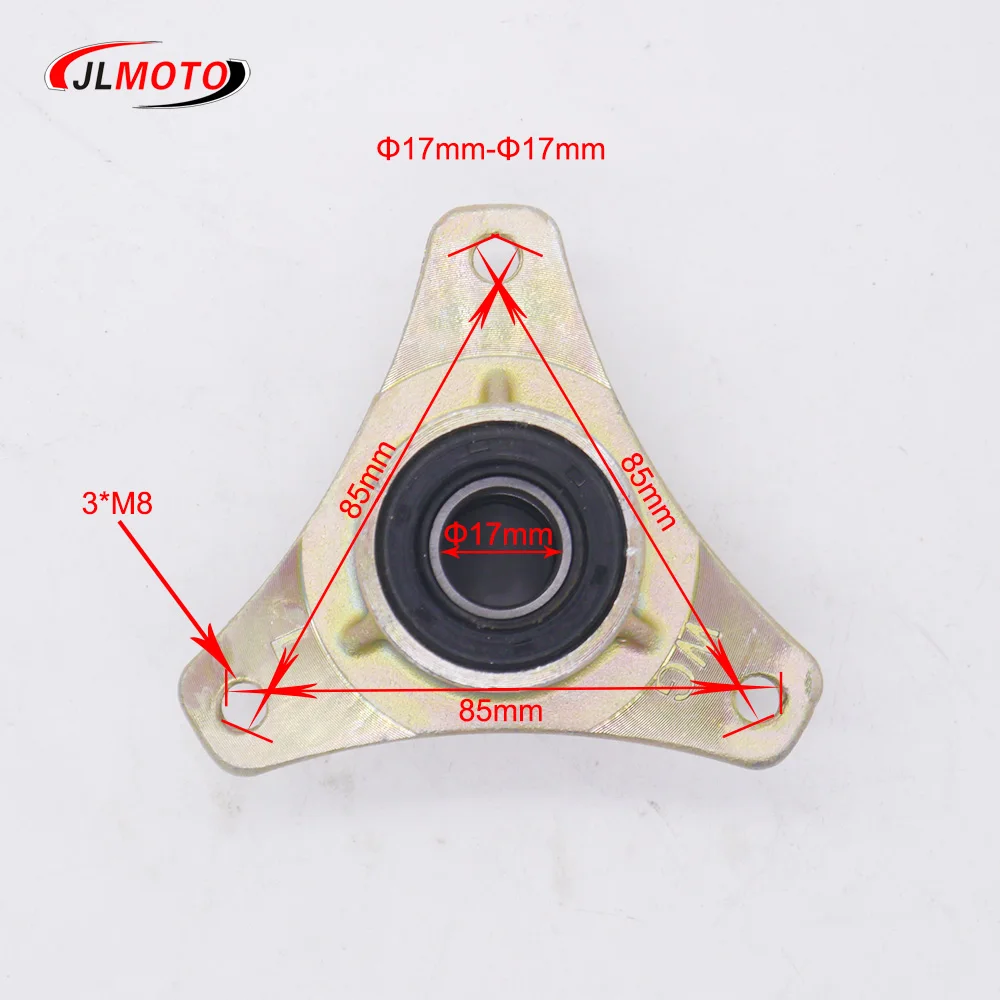 1 пара 6 7 дюймов шпиндель для кастета колеса с Ступицей Колеса подходит DIY 110cc 168 200F