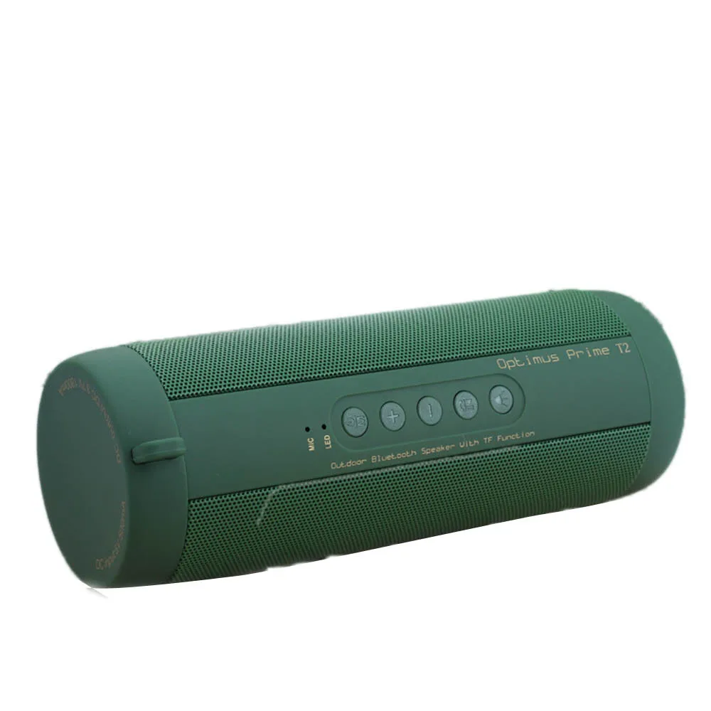 Outdoor Waterproof Column Speaker Wireless Bluetooth Speakers Support FM Radio TF Mp3 Player For Mobile Phone#H25