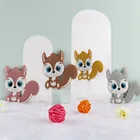 1 шт., силиконовый Прорезыватель для зубов в виде белки