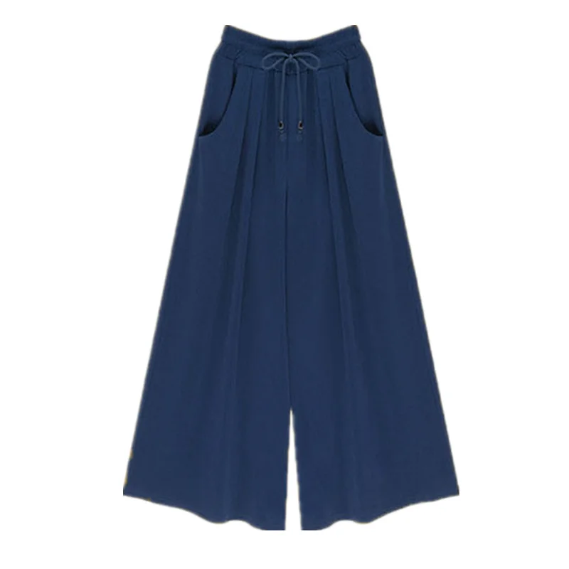 Брюки-султанки женские с широкими штанинами разные размеры | Женская одежда