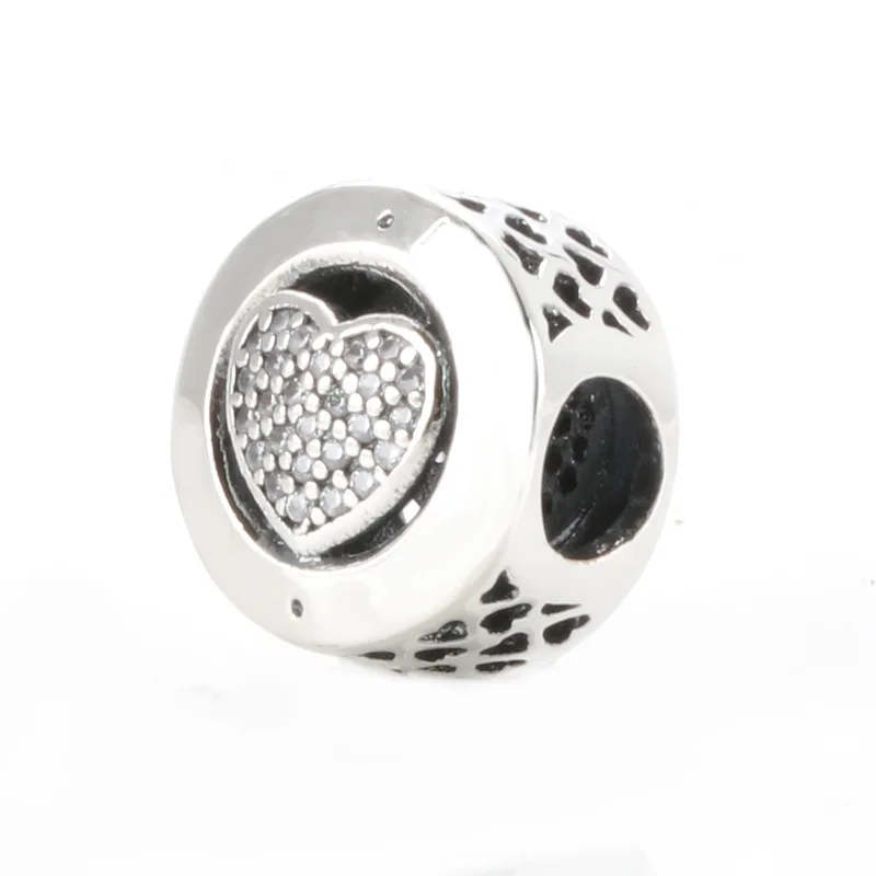 

Аутентичные 925 стерлингового серебра любовь классические браслеты с подвесками, подходят к оригинальному браслету кулон ювелирные подвеск...