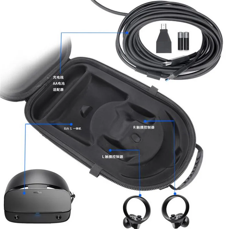 Портативные жесткие сумки из ЭВА защитный чехол коробка для хранения сумка oculus