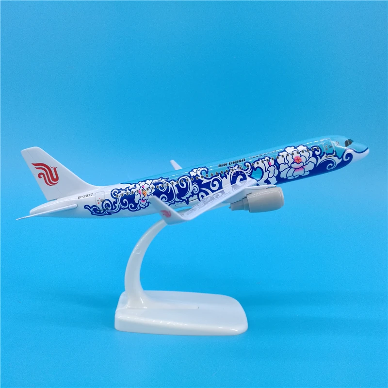 20 см самолет Air China Airlines A320 модель литой металлический детские подарки