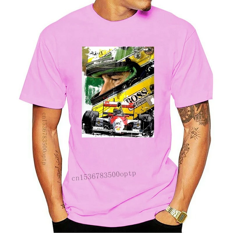 

New Ayrton Senna Artwork T Shirt2021 2021 Pure Cotton Short Sleeves Hip Hop Fashion O-Neck T Shirt Casual Cotton T Shirt