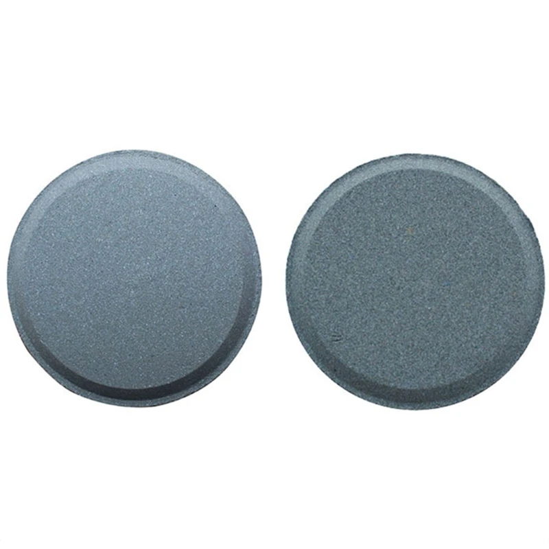 Круглый двухслойный точильный камень кухонная бытовая точилка портативный