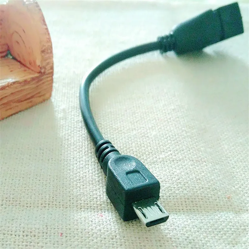 1 шт. OTG адаптер Micro USB кабели OTG СВЕТОДИОДНЫЙ модуль панели управления USB к USB 2,0 для Samsung LG Sony Xiaomi Android телефон для флеш-накопителя