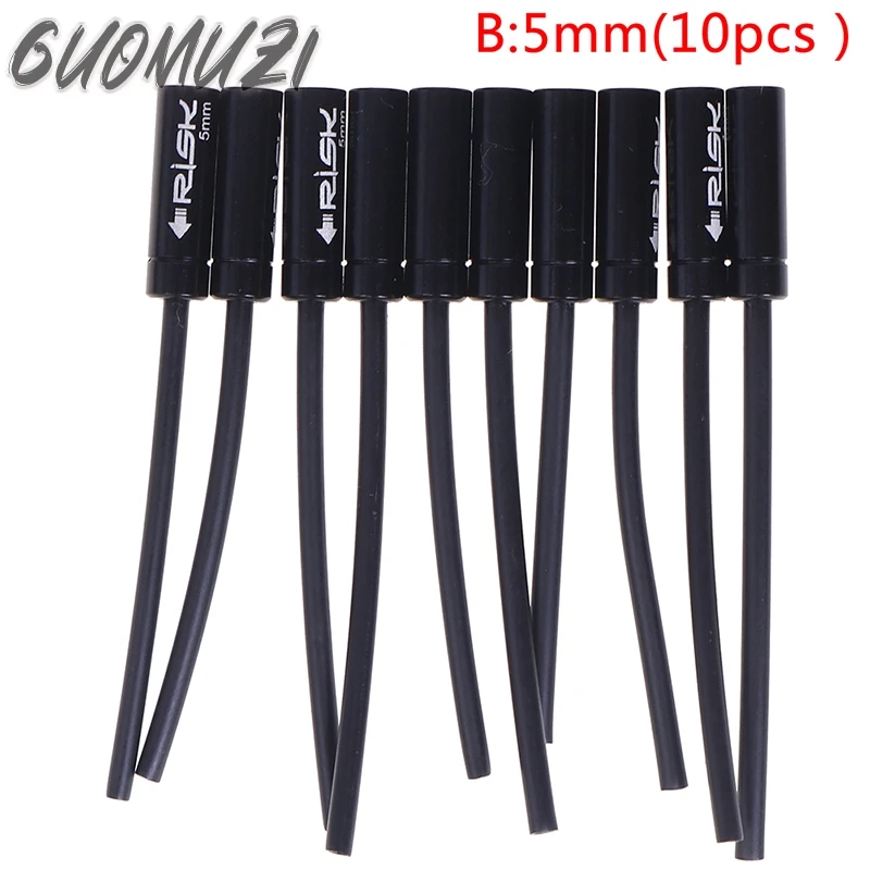 10 шт велосипед Алюминий сплава для удаления масла крыса хвост выхлопной трубы