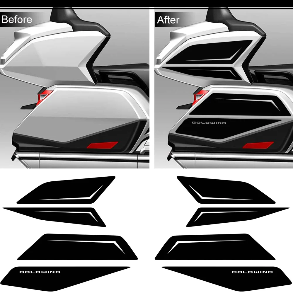Trunk Luggage For HONDA Goldwing GL1800 GL 1800 Tour Stickers Decal Kit Cases Tank Pad Protector Accessory Emblem 2018 2019 2020