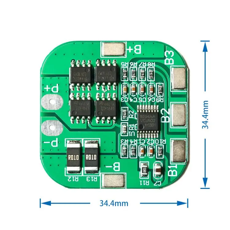 Фонарь 14 8 в/16 в 20A пиковая плата защиты литий-ионной батареи BMS PCM bms pcm для литиевой