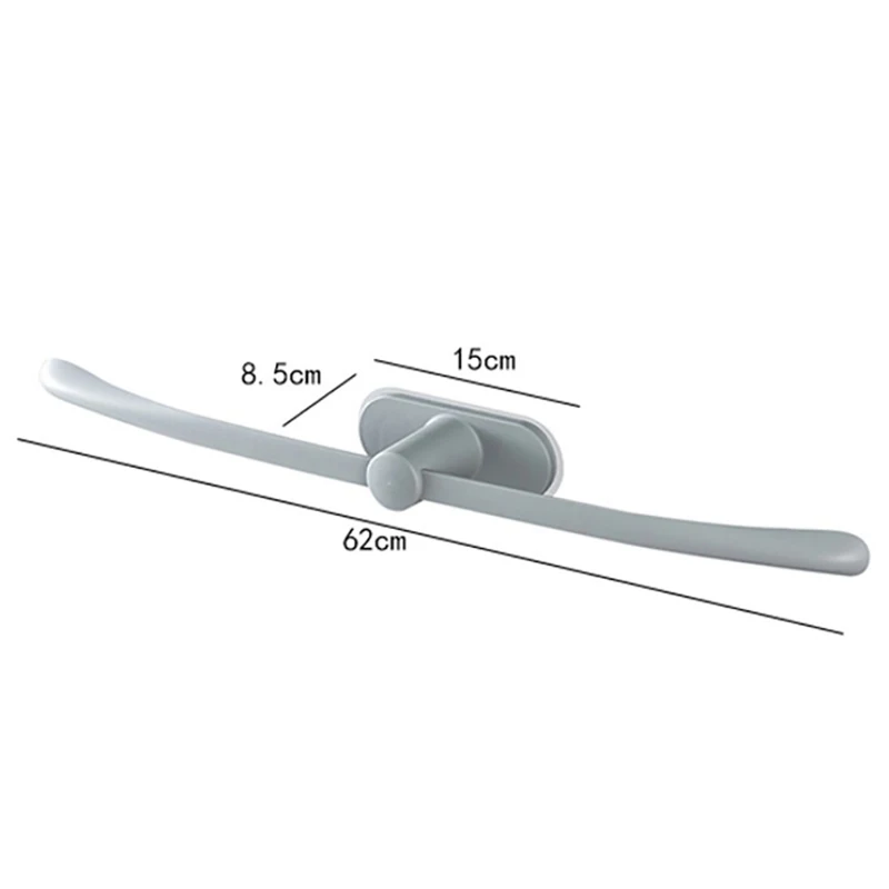 

Bathroom Towel Storage Rack Toilet Perforated Storage Wall-Mounted Hook Wipes