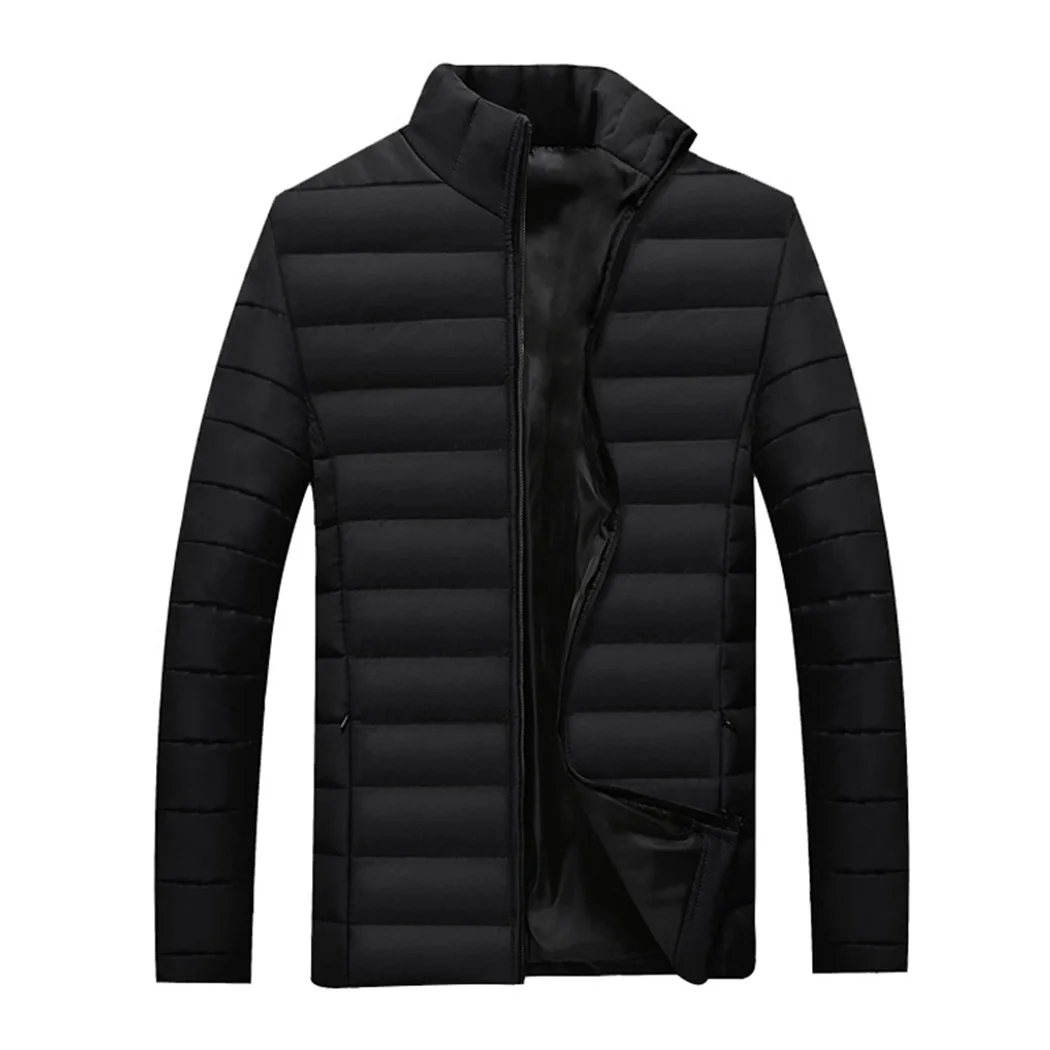 Мужские парки красивая зимняя мужская хлопковая одежда молодежное толстое