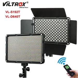 Светодиодная панель для фотосъемки Viltrox VL-D640T, 50 Вт, двухцветная, 3300k-5600k, беспроводной светильник т дистанционного управления для студийной видеосъемки