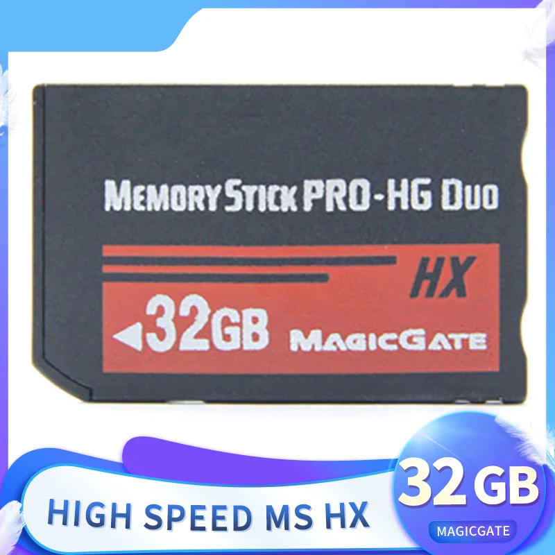 

Карта памяти для Sony PSP Accessories 32GB HX MS Pro Duo карта памяти реальная полная емкость