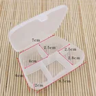 Портативный пластиковый мини-прозрачные ящики для хранения с 3 5 слотами, квадратный защитный бокс для таблеток, ювелирных изделий, предметов первой необходимости для путешествий