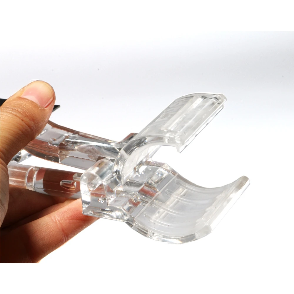 Большой пластиковый популярный зажим для супермаркета знака цена карточка