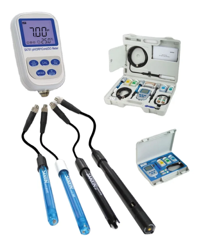 

BQSX-751 Portable Aquaculture Multi-parameter Water Quality Analyzer Tester pH/ORP/Cond/TDS(Sal)/DO/Temp Meter
