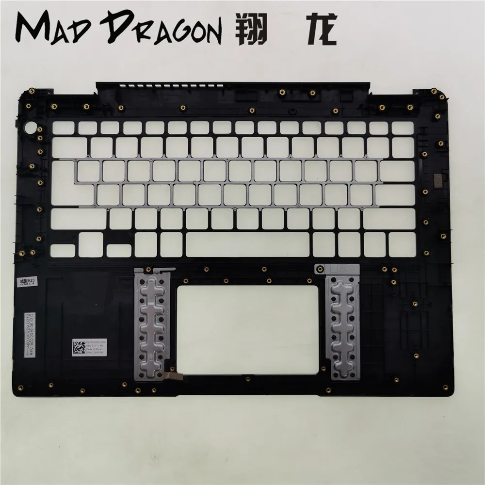 laptop new original palmrest upper cover case assembly keyboard case for dell latitude 3400 e3400 0nfpp9 nfpp9 460 0fv09 0012 free global shipping