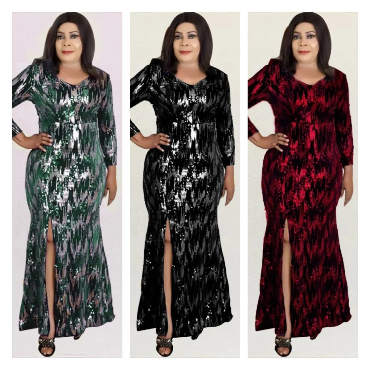 

Женское вечернее платье, позолоченное плиссированное платье хамелеон, офисные женские винтажные платья а-силуэта с рукавом 3/4 и V-образным в...