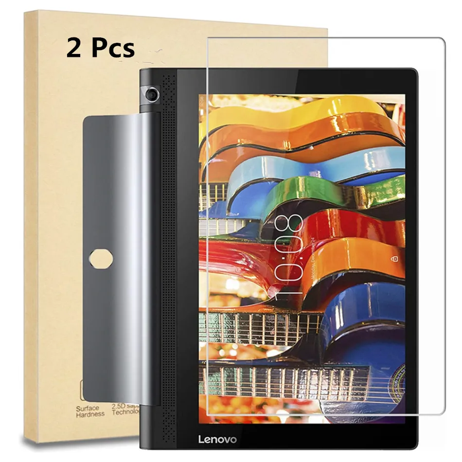 2 шт./упак. Защитное стекло для экрана Lenovo Yoga Smart Tab YT X705F пленка из закаленного