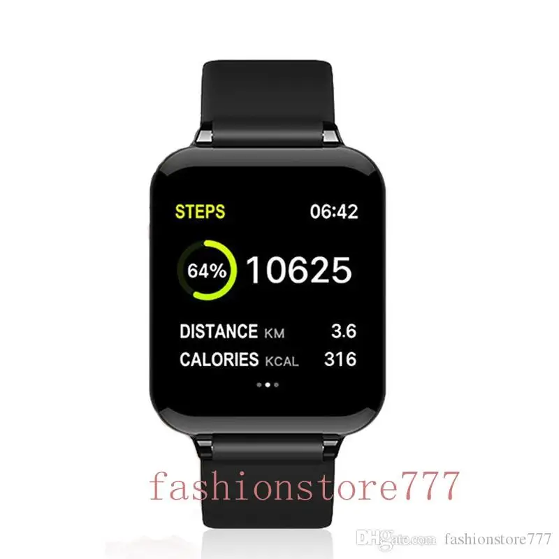 

Smart Watch Smart Watch Waterproof Sport Smart Watch Heart Rate Monitor Blood Pressure Function Woman Man Universal