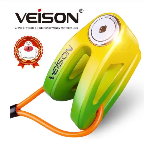 

VEISON Alloy Motorcycle Lock Bike Bicycle Quad Lock Scooter Disc Brake Lock Motorcycle Accessories Anti-Shearing Anti-theft