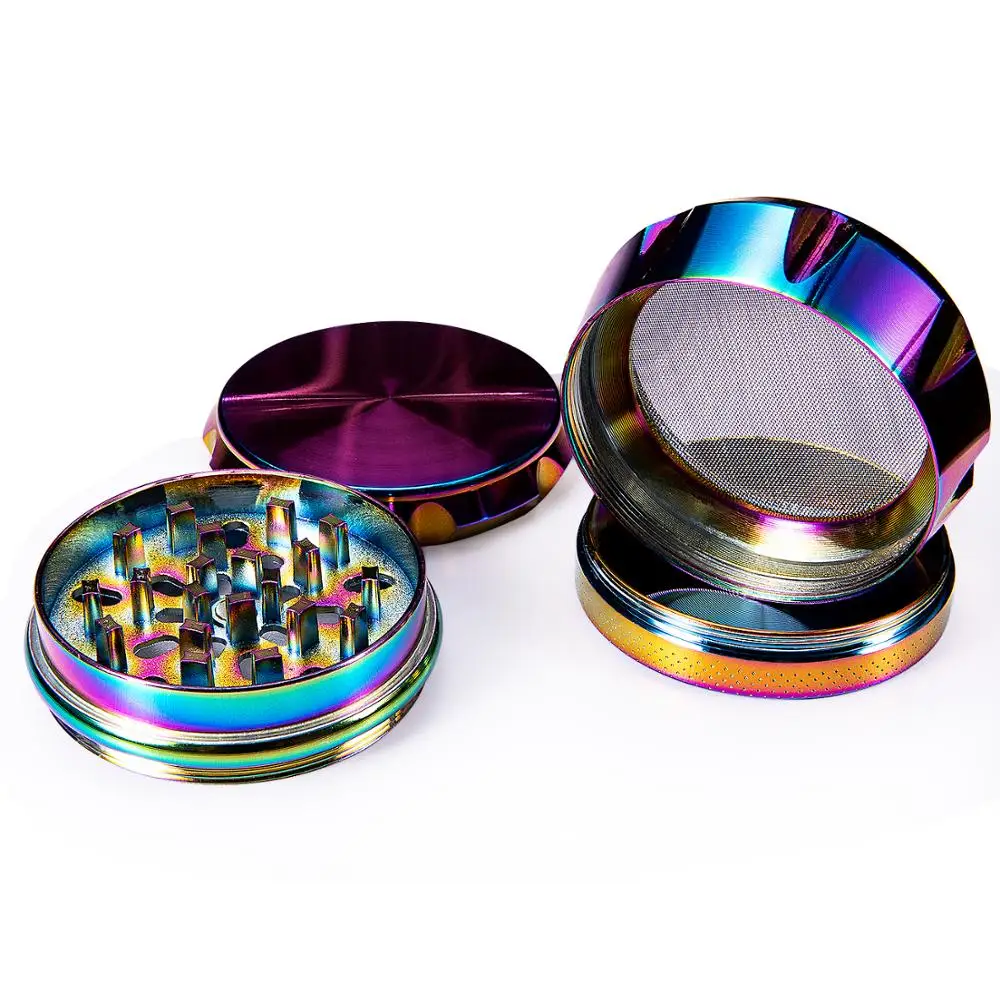 4 слоя машина 63 мм металлический сплав дробилка для травы табачный дым специй Muller