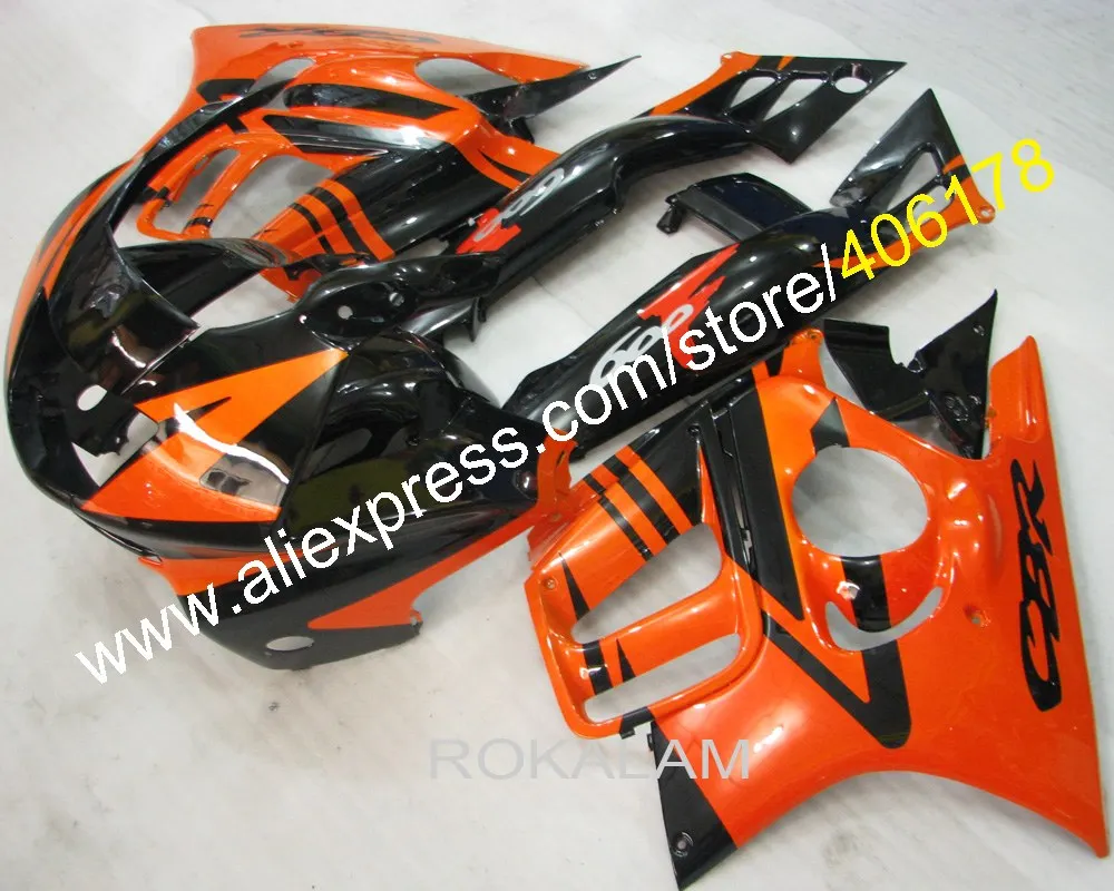For Honda CBR600 F3 1995 1996 CBR 600F3 95 96 600 Orange Black Motorcycle Fairings (Injection Molding) | Автомобили и мотоциклы