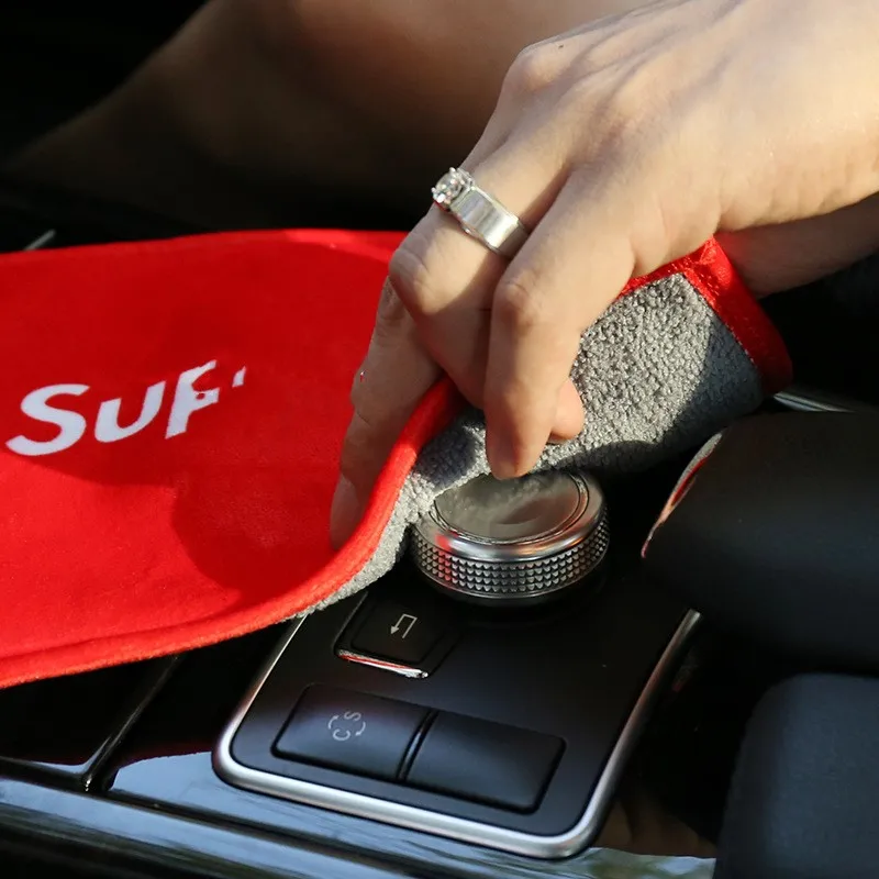 SUP67 Car полотенце впитывает воду толстая короткая плюшевая тряпка интерьер