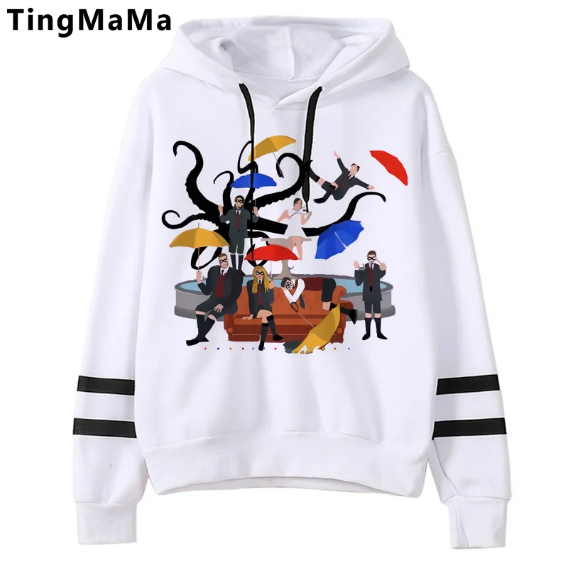 Женский свитшот с рисунком зонтика милые топы в стиле Харадзюку Диего уличная