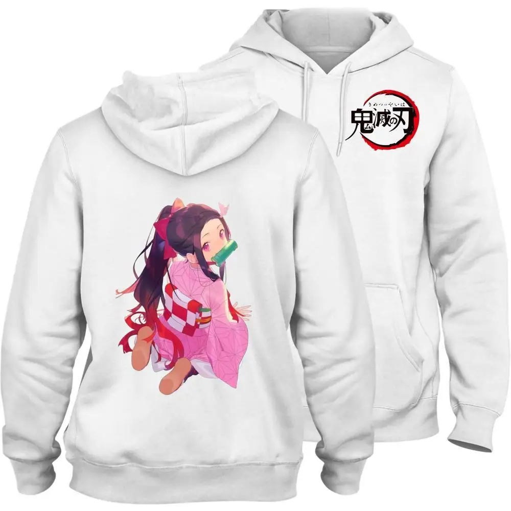 

Стильная толстовка с капюшоном и карманом для студентов, рассекающий демонов, Agatsuma Zenitsu, с граффити, зимний свитер для подростков