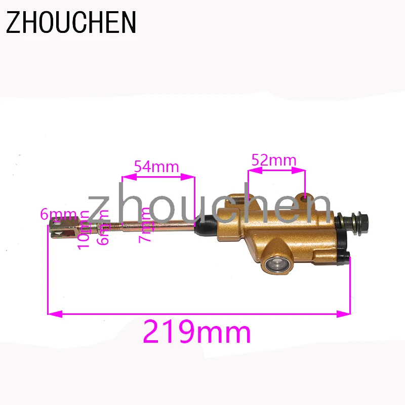 Мини Байк задний тормозной насос Системы сплава высокой эффективности для