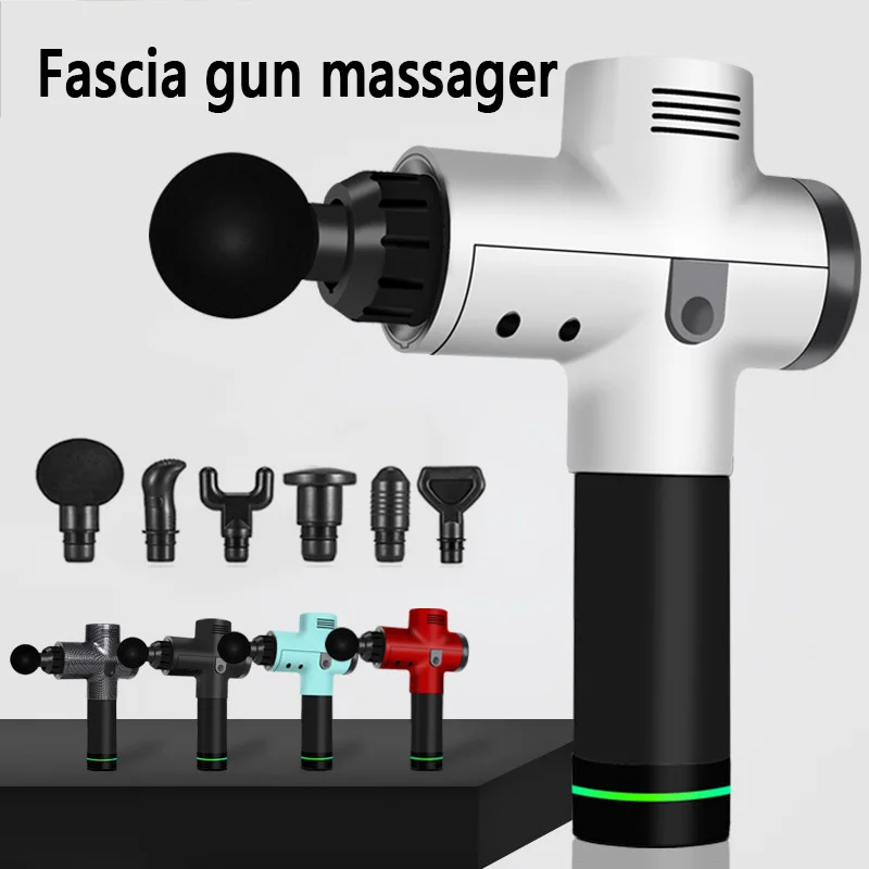 

Deep Tissue Muscle Massage Gun Body Shoulder Back Neck Massager Exercising Athletes Relaxation Slimming Shaping Pain Relief