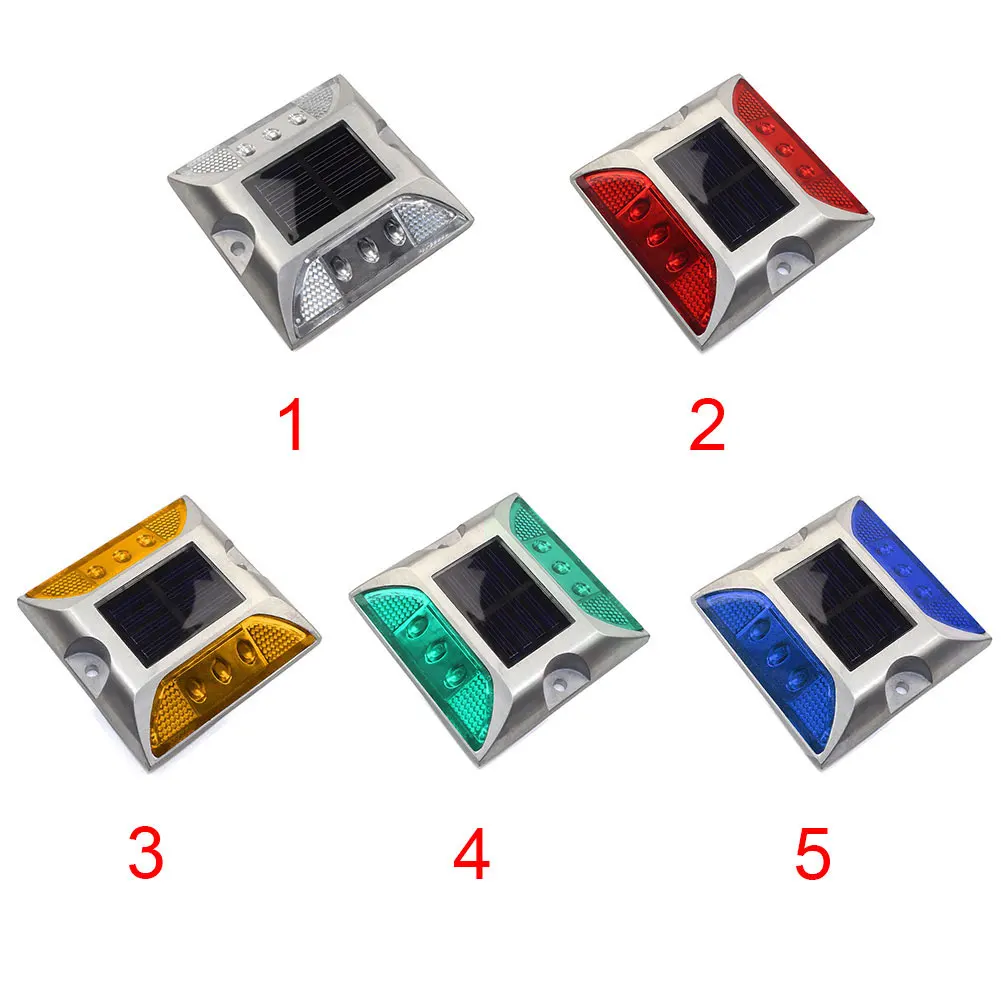 Дорожный Предупреждение ющий садовый светильник с солнечной энергией дорожный