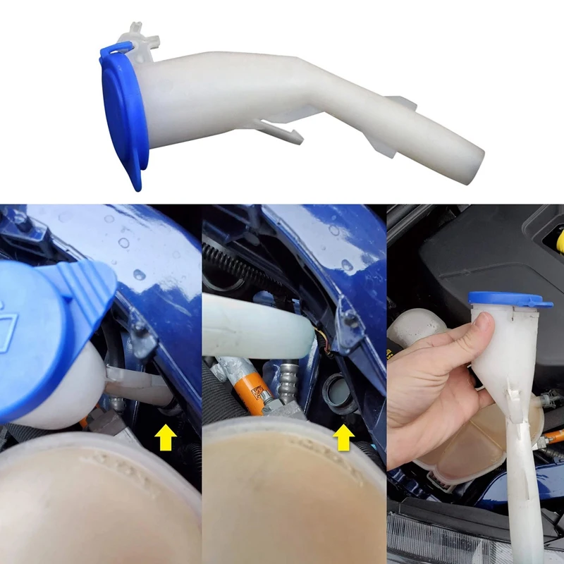 

Windshield Washer Fluid Reservoir Filler Tube Hose CP9Z-17A605-A for Ford Focus MK3 2012-2017