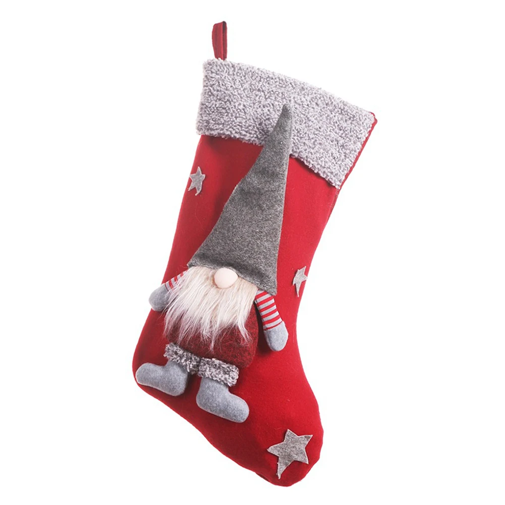 Праздничная Сумочка Рождественский чулок украшение домашний декор Подарочный