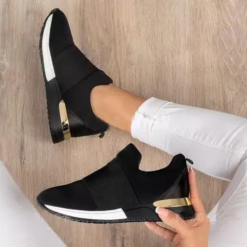 

Vulcanize Shoes Sneakers Women Shoes Ladies Slip-On Solid Color Sneakers for Female Sport Mesh Casual Shoes for Women 2021