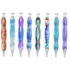 1 шт. каучуковая ручка, сменные головки ручки из сплава, 5D ручка для алмазной живописи, вышивка крестиком, рукоделие, инструмент для ногтевого дизайна