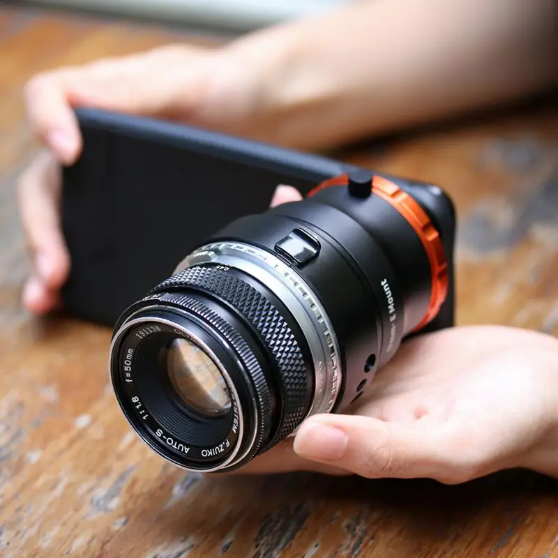 Для Ulanzi DOF адаптер объектива E Mount полная Рамка фотокамера Объективы для смартфона