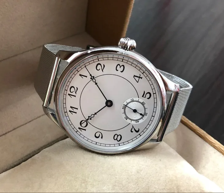 Мужские механические часы с сапфировым стеклом 44 мм | Наручные