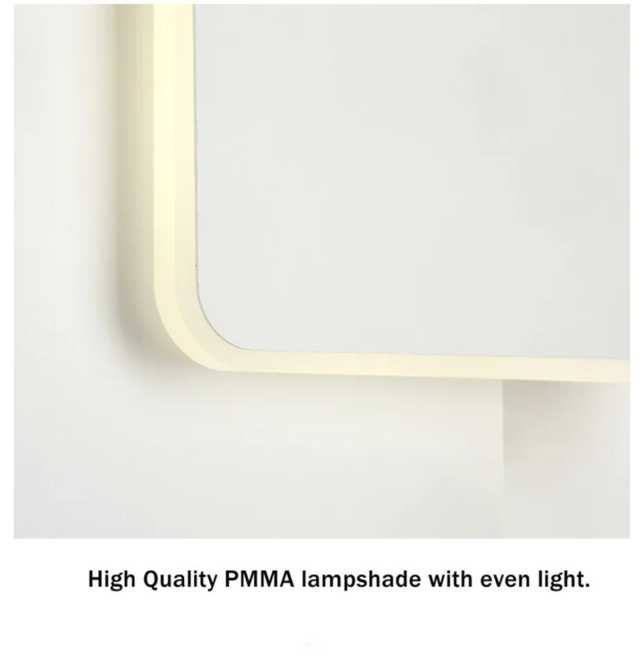 Современный настенный светодиодный светильник регулируемый на 360 градусов