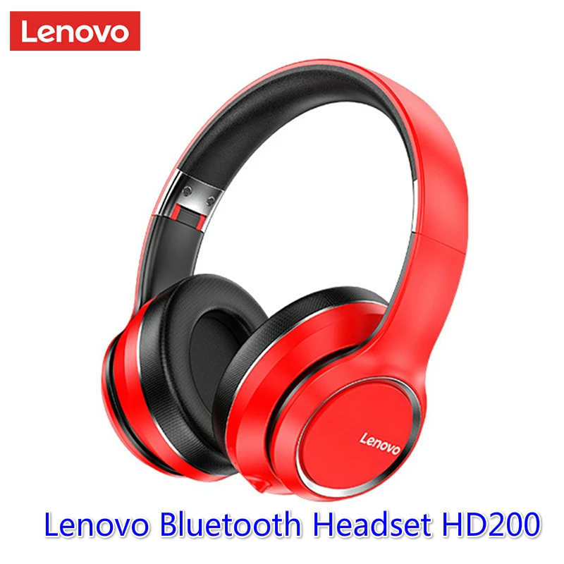 

Беспроводные наушники Lenovo HD200, Bluetooth 5,0, Hi-Fi стерео, с шумоподавлением