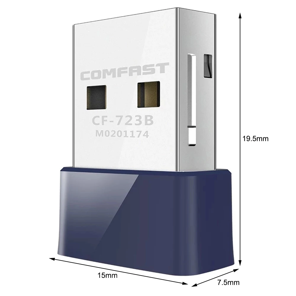 comfast cf 723b wireless bluetooth 4 0 adapter usb wifi card 150mbps transmitter receiver network card for pc computer laptop free global shipping