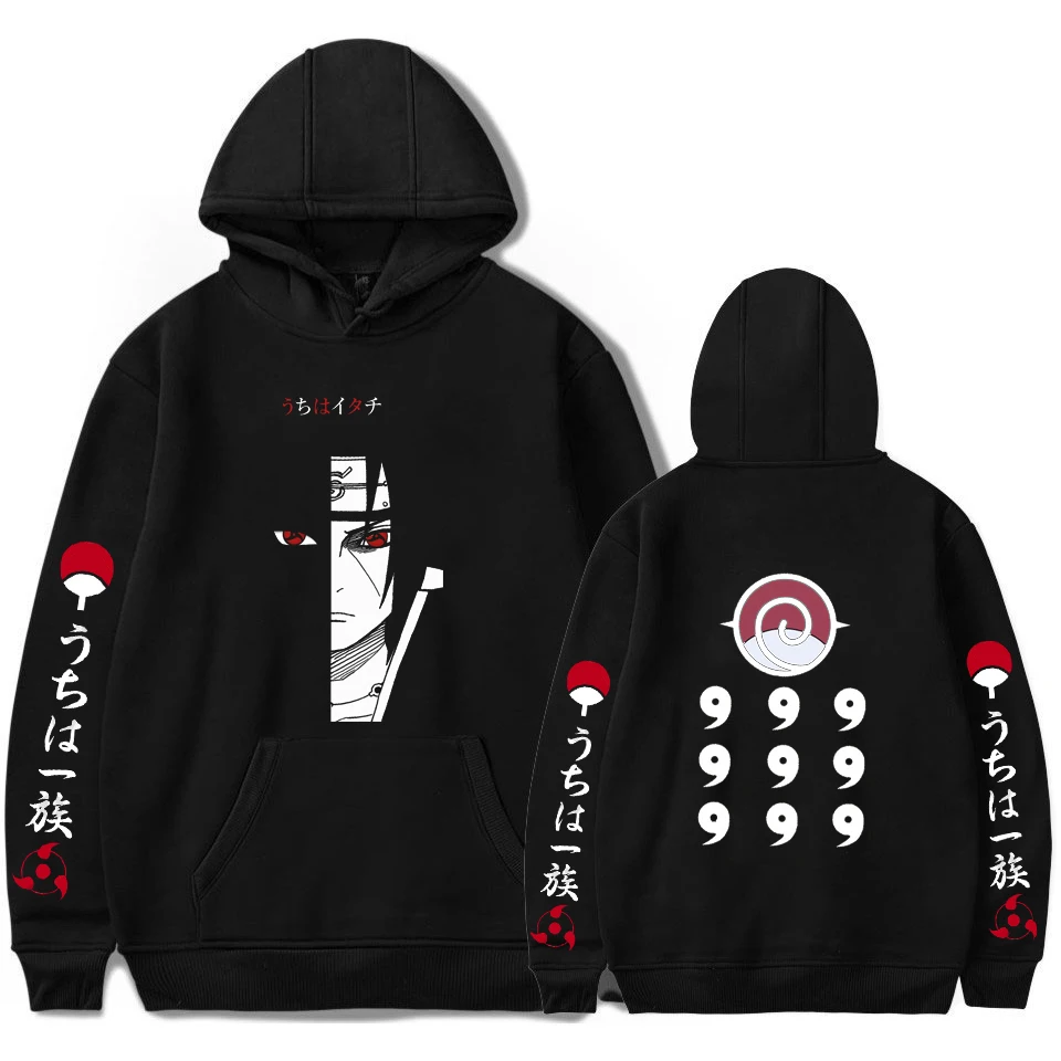 

Kakashi anime Kids Hoodies Children Sweatshirt Hip hop fashion Streetwear clothes Casual Sasuke boy's Hooded sweatshirt akatsuki