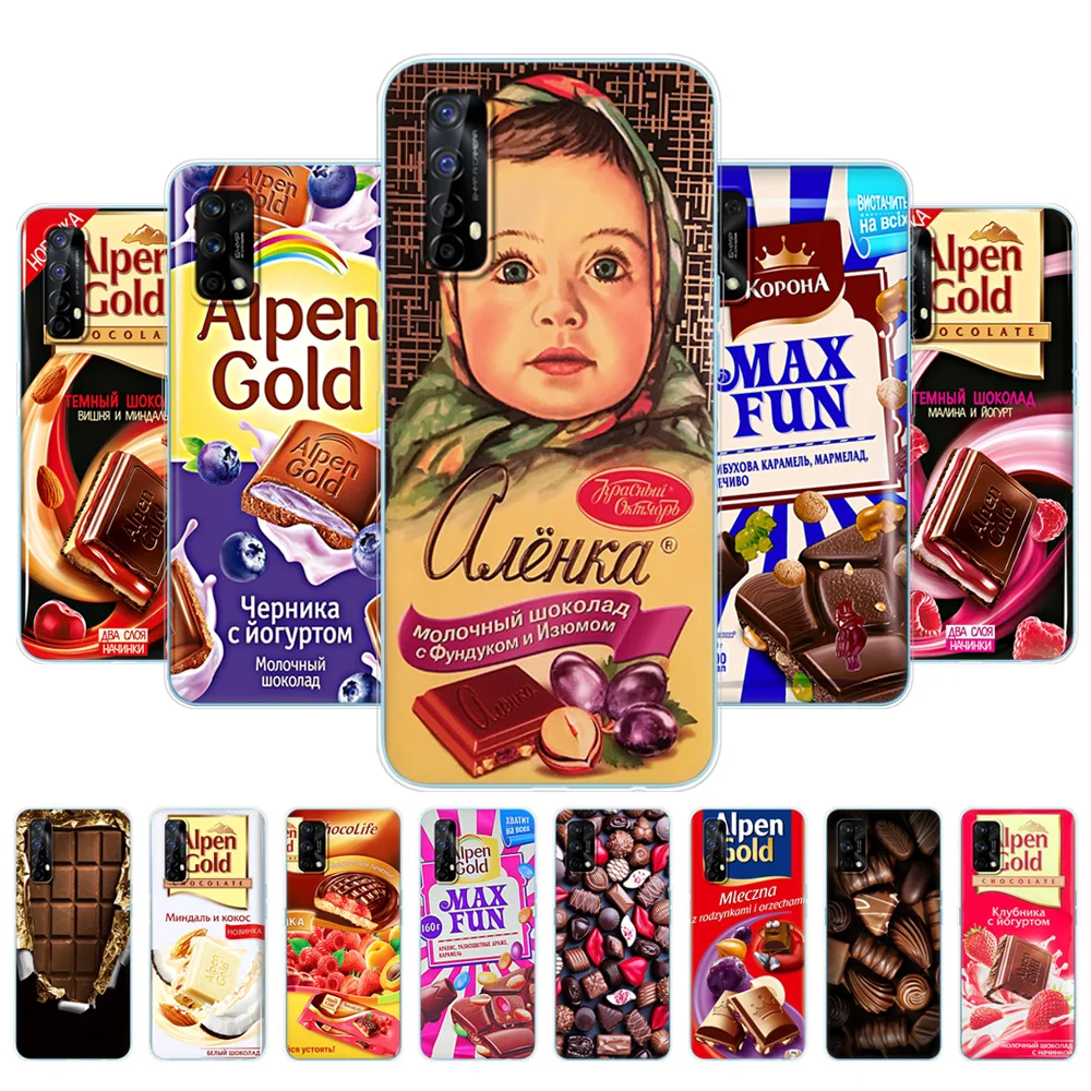 Для Realme 7 чехол для OPPO Pro Чехол Мягкий Силиконовый ТПУ телефона задняя Realme7 7Pro