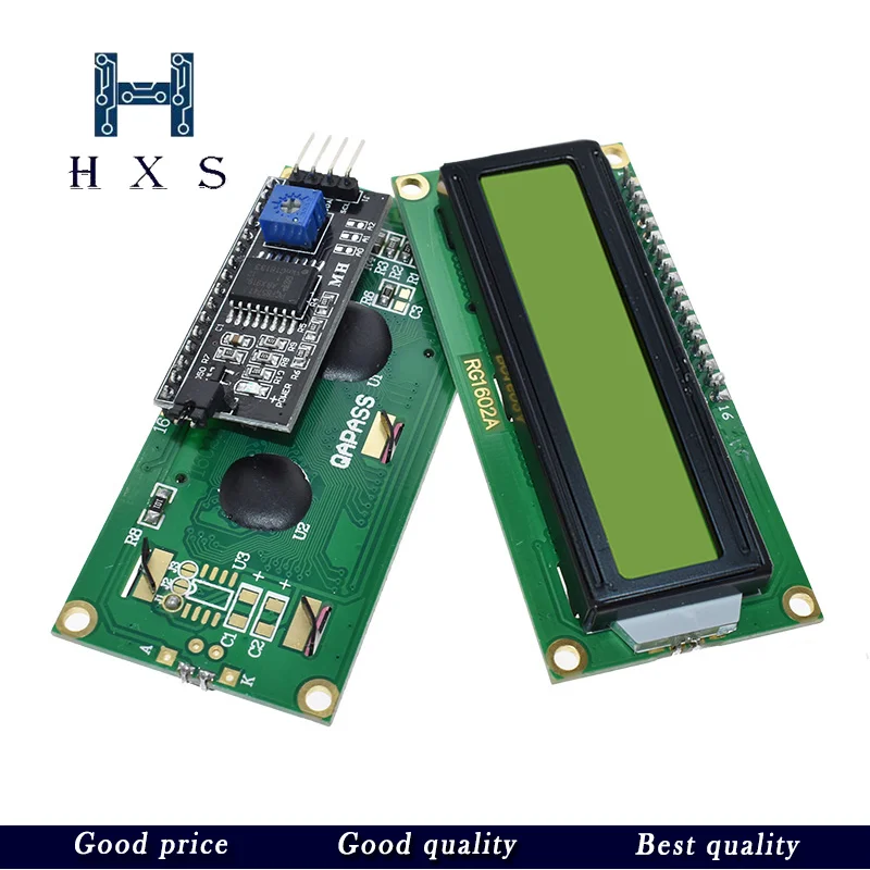 Модуль IIC/I2C 1602 с синим и зеленым ЖК дисплеем для arduino UNO r3 mega2560 1 шт. 1602|Запасные