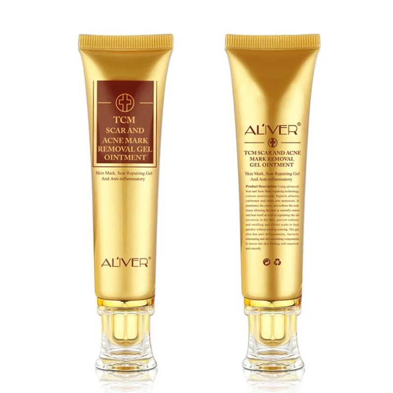 

Aliver Acne Scar Removal Cream Scar Gel Skin Repair Face Cream Acne Spots Acne Treatment Skin Care Whitening Stretch Marks