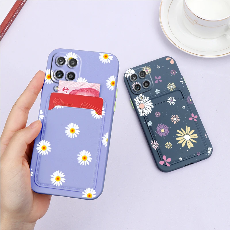 Чехол-бумажник для Samsung Galaxy A12 с отделением карт чехол телефона Силиконовые